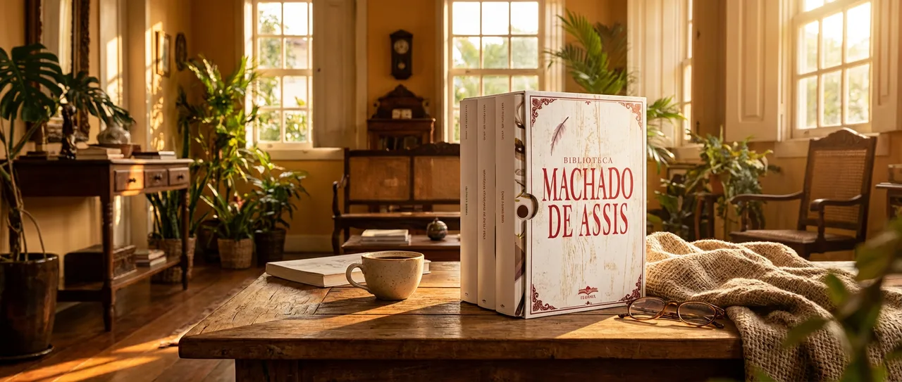 Biblioteca Machado de Assis Volume 01 - Box com 3 Livros