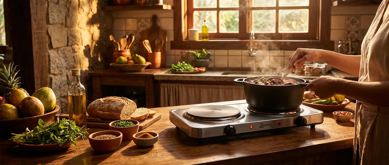 Lenoxx Fogão Elétrico Pratic - PFE351_127